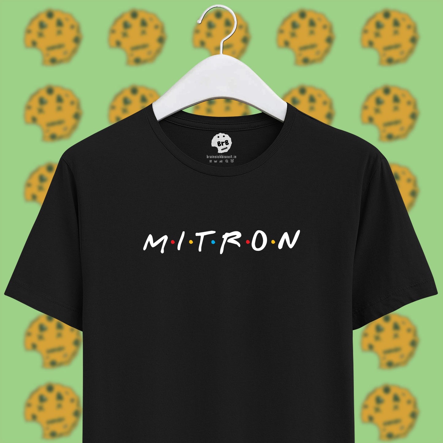 mitron modiji friends tv show unisex half sleeves t-shirt black