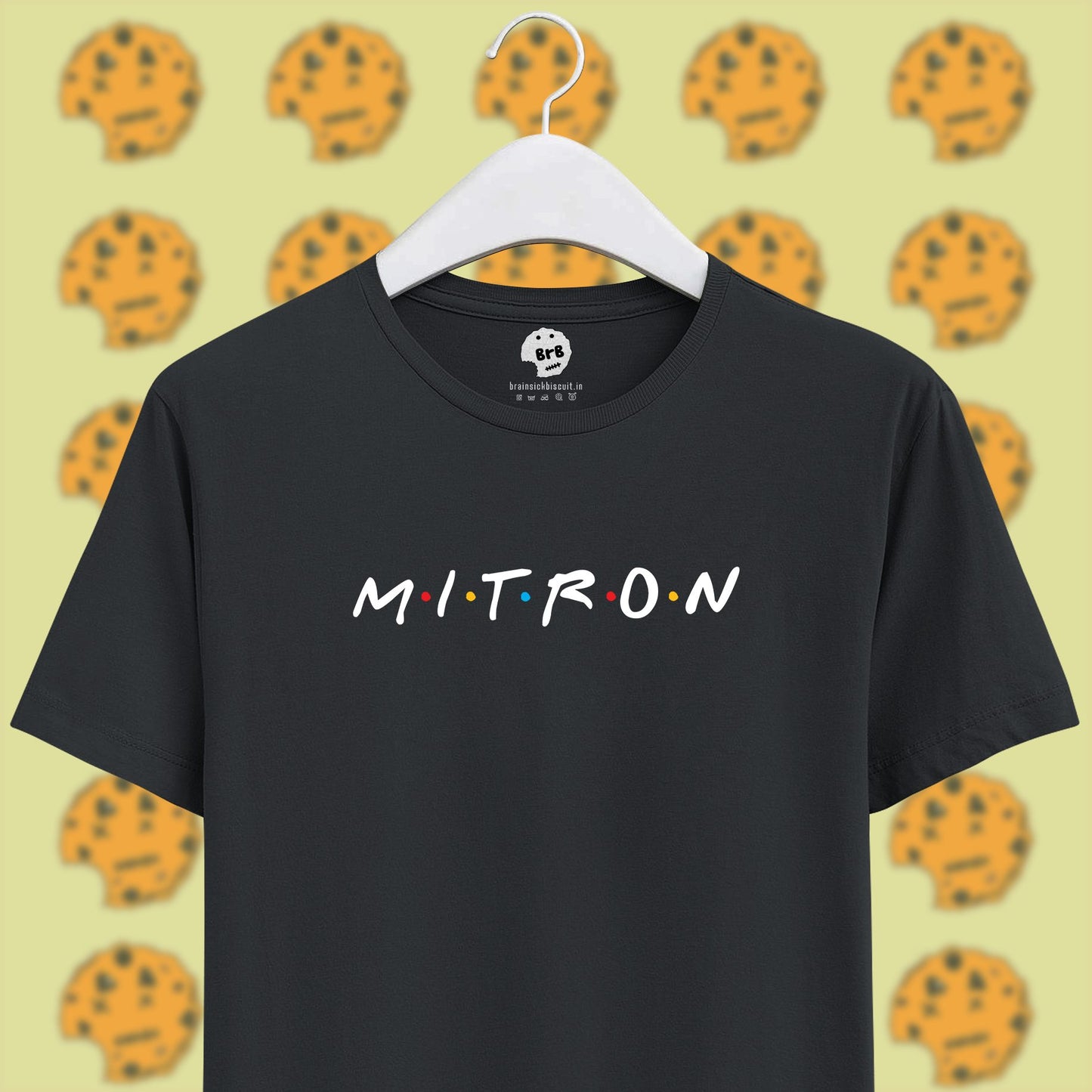 mitron modiji friends tv show unisex half sleeves t-shirt steel grey